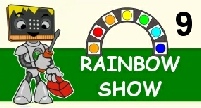 DZ9. ZIP ring - rainbow show.isc